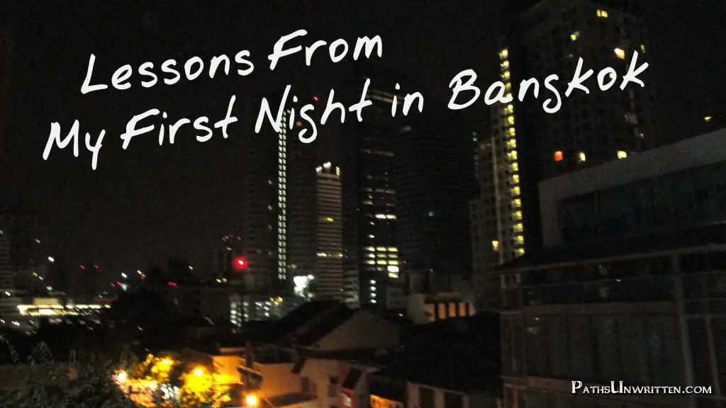 There was no real question about it; I should have gone to bed the second I set foot in that hostel in Bangkok.