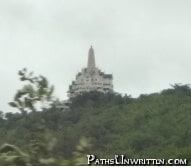 The temple I was searching for at maximum zoom.