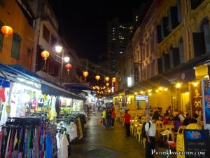 A street in Singapore's Chinatown.