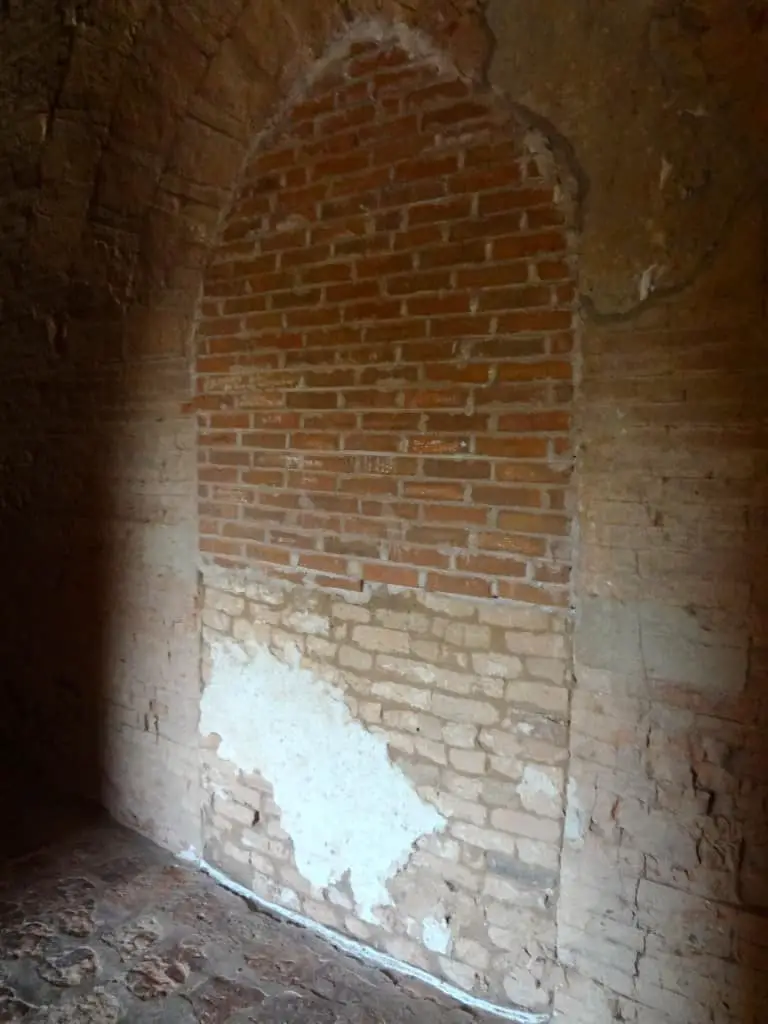 One of the many sealed doors inside Dhammayangyi.
