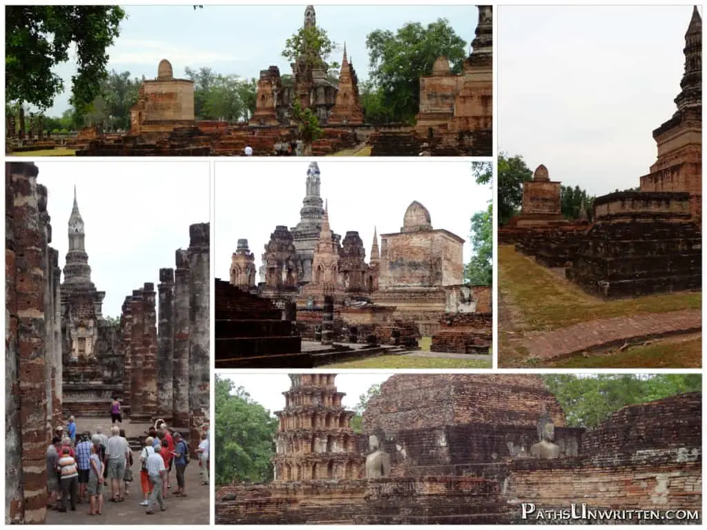 More structures from Wat Mahathat.