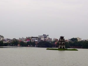 A grey day in Hanoi.