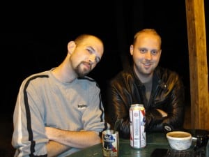 Jeff and I in 2011.
