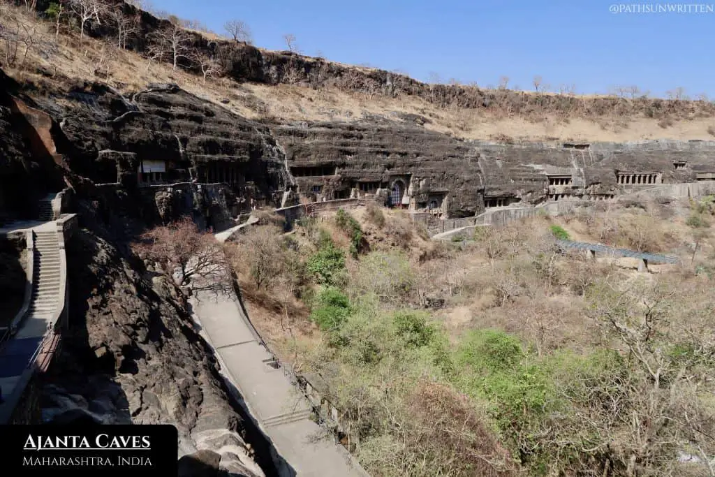 Perhaps the pinnacle of Indian Buddhist architecture, Ajanta Caves will bewilder the best of us.