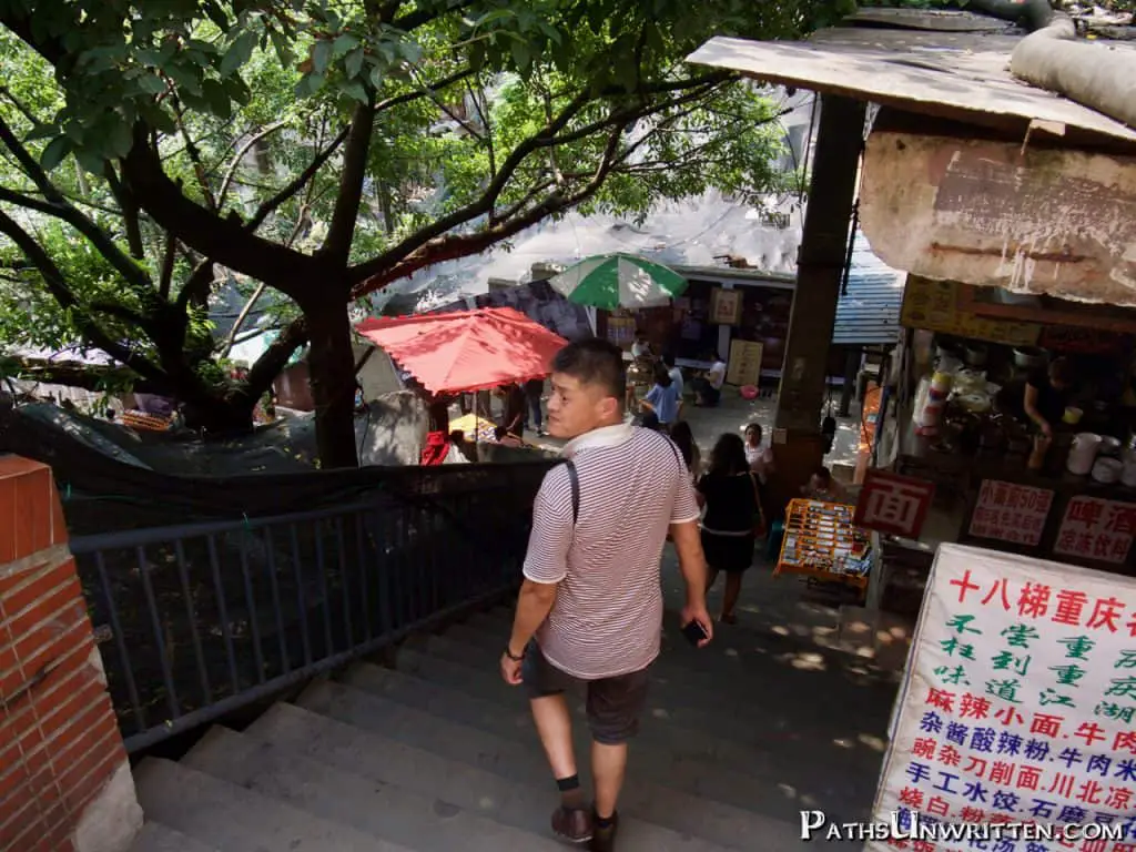 The Chongqing Days: Shibati and the 18 Stairs Gentrification - Paths ...