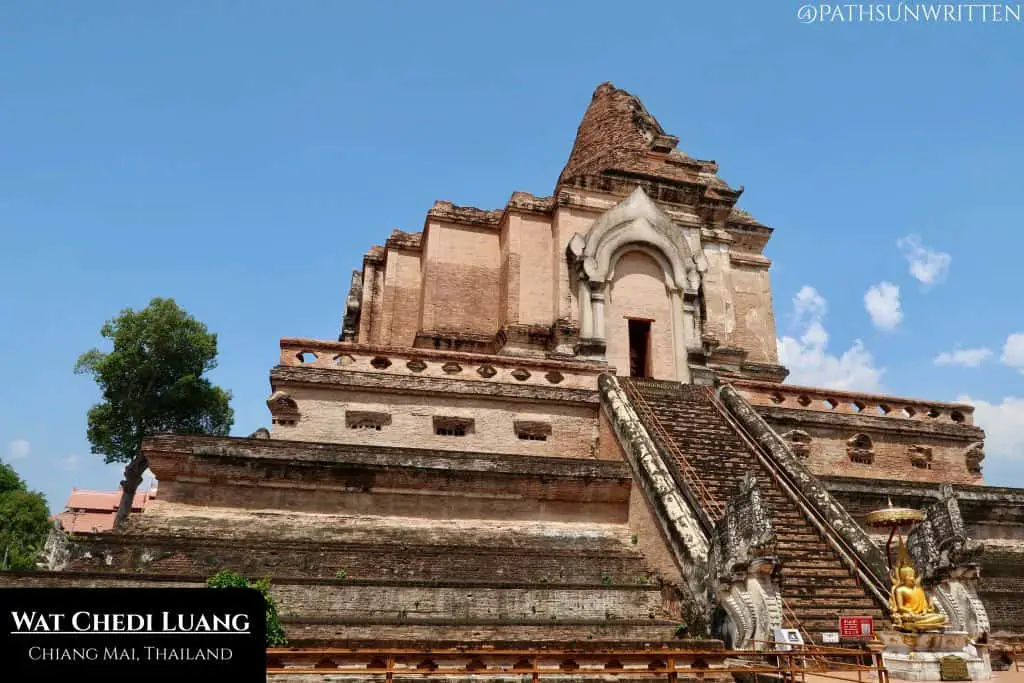 Wat Chedi Luang's scale was unparalleled as it was used to house Thailand's cherished Emerald Buddha.