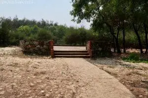 The path approaching Tháp Phú Diên