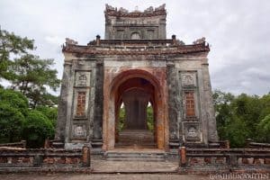 Emperor Tự Đức’s tomb is located south of the Huế walled citadel