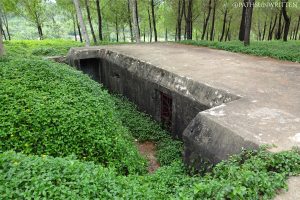 The American bunkers in the forests south of Huế hold a commanding view over the Perfume River