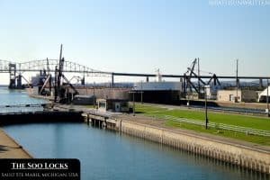 The Soo Locks from Michigan.