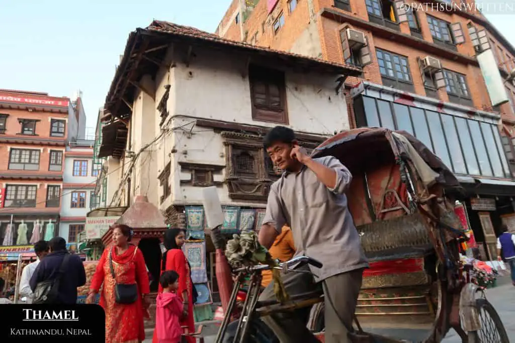 Kathmandu's streets were alive with palpable activity and atmosphere.