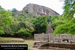 The megalithic staircase of Yapahuwa leads to the former Temple of the Tooth, housing the holiest relics of Sri Lankan royalty.