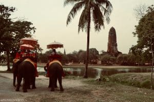 Ayutthaya, the first capital of the unified Thai state.