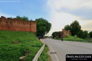 Lampang's restored Pratu Ma city gate.