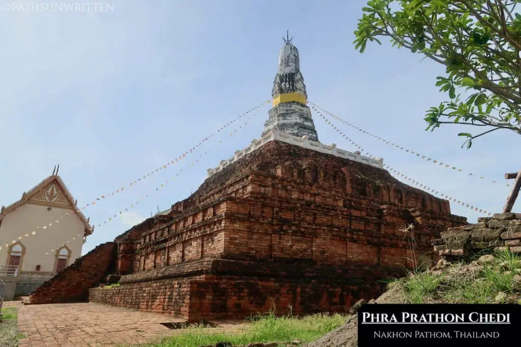 The Phra Prathon Chedi is the largest ruin in Nakhon Pathom.