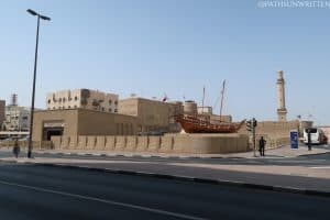 Old Dubai Fort and the Dubai Museum