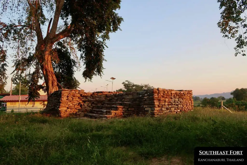 The Southeastern Fortress of Ancient Kanchanaburi