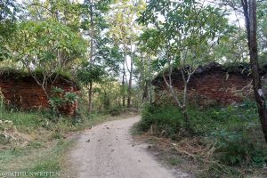 The Lanna-Sukhothai Border Wall in Ban Ho Rob, Lampang Province