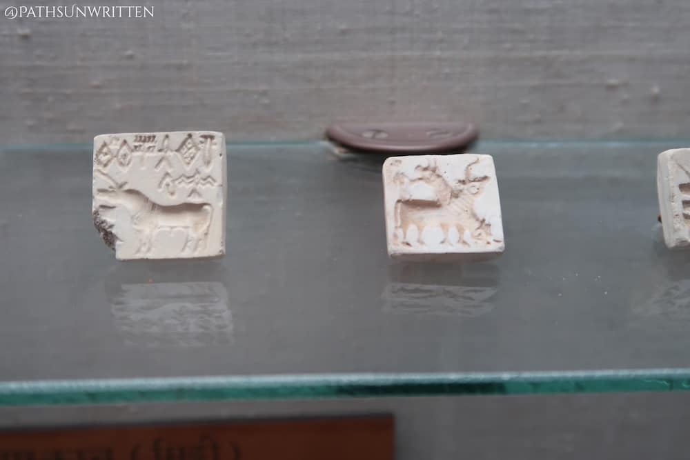 Seals at the Dholavira Museum