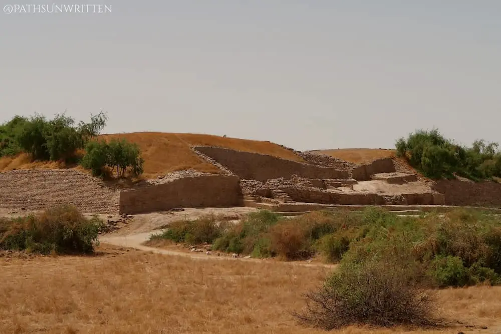 The citadel mound of Dholavira