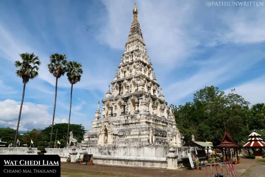 Wat Chedi Liam is based off the Mon-style Ku Kut Chedi in Lamphun