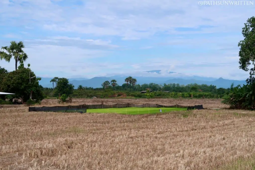 The Doi Suthep range viewed from near Wiang Mano