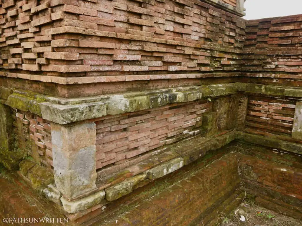 A closer look at the decoration on Candi Tua